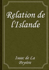 Relation de l'Islande 표지 이미지