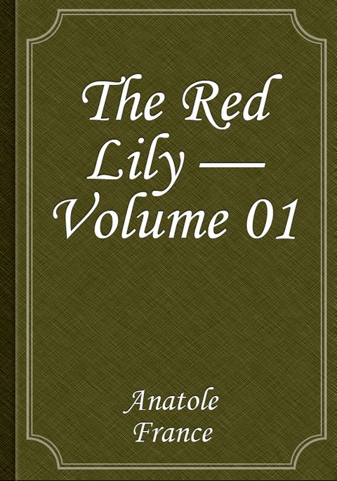 The Red Lily — Volume 01 표지 이미지
