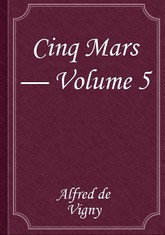 Cinq Mars — Volume 5 표지 이미지