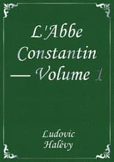 L'Abbe Constantin — Volume 1 표지 이미지