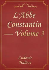 L'Abbe Constantin — Volume 3 표지 이미지