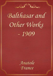 Balthasar and Other Works - 1909