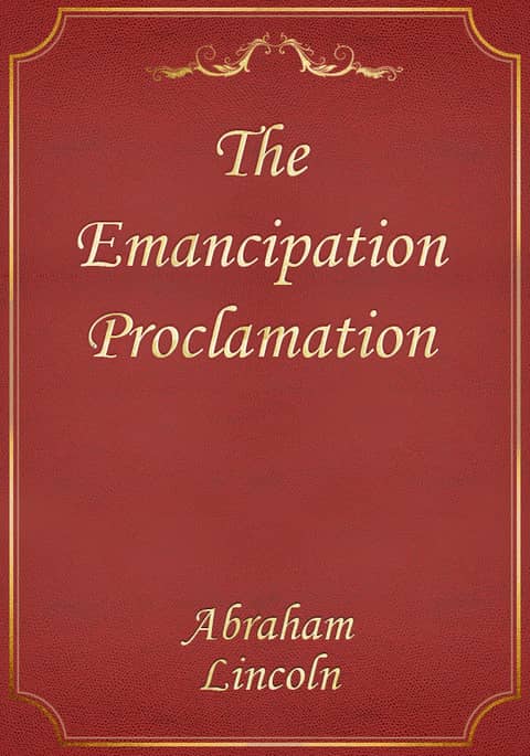 The Emancipation Proclamation 표지 이미지
