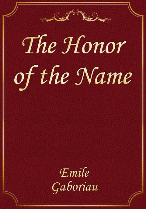 The Honor of the Name 표지 이미지