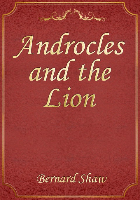 Androcles and the Lion 표지 이미지