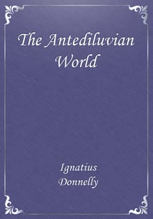 The Antediluvian World