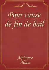 Pour cause de fin de bail 표지 이미지