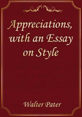Appreciations, with an Essay on Style 표지 이미지
