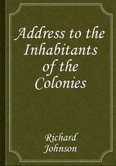 Address to the Inhabitants of the Colonies 표지 이미지