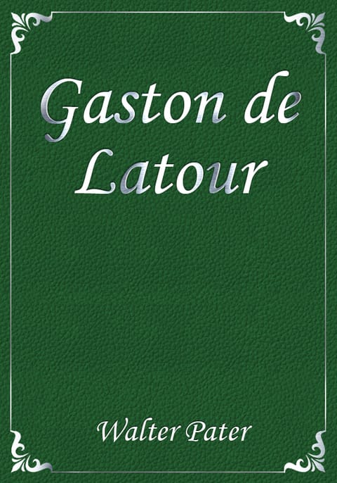 Gaston de Latour 표지 이미지