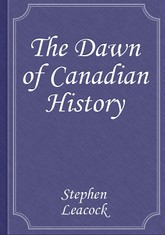 The Dawn of Canadian History 표지 이미지