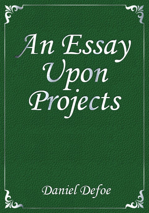 an essay upon projects pdf