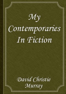 My Contemporaries In Fiction