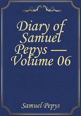 Diary of Samuel Pepys — Volume 06 표지 이미지
