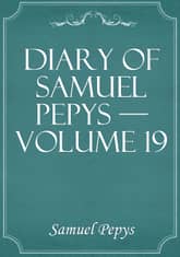 Diary of Samuel Pepys — Volume 19 표지 이미지