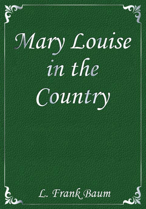 Mary Louise in the Country 표지 이미지