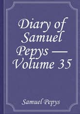 Diary of Samuel Pepys — Volume 35 표지 이미지