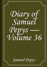 Diary of Samuel Pepys — Volume 36 표지 이미지