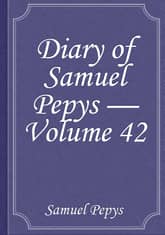Diary of Samuel Pepys — Volume 42 표지 이미지