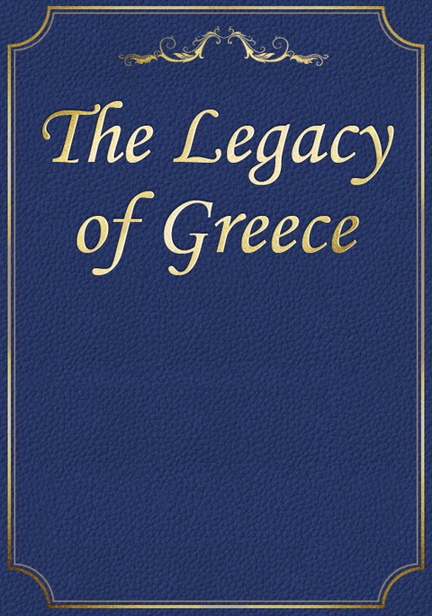 The Legacy of Greece 표지 이미지