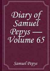 Diary of Samuel Pepys — Volume 65 표지 이미지