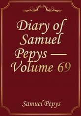 Diary of Samuel Pepys — Volume 69 표지 이미지