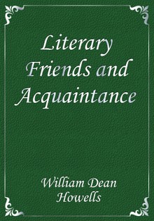 Literary Friends and Acquaintance