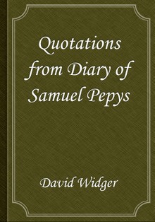 Quotations from Diary of Samuel Pepys