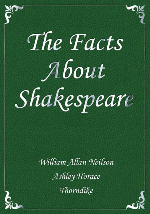 The Facts About Shakespeare 표지 이미지