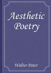 Aesthetic Poetry 표지 이미지
