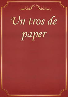 Un tros de paper