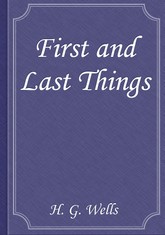 First and Last Things 표지 이미지