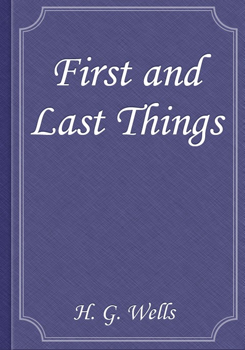 First and Last Things 표지 이미지