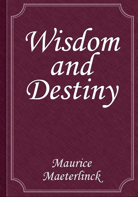 Wisdom and Destiny 표지 이미지