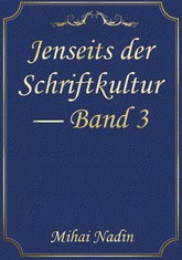 Jenseits der Schriftkultur — Band 3 표지 이미지