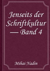 Jenseits der Schriftkultur — Band 4 표지 이미지