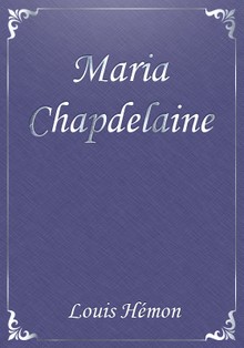 Maria Chapdelaine