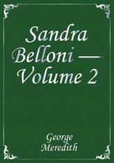 Sandra Belloni — Volume 2 표지 이미지