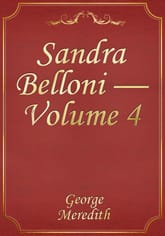 Sandra Belloni — Volume 4 표지 이미지