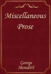 Miscellaneous Prose 표지 이미지