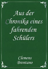 Aus der Chronika eines fahrenden Schülers 표지 이미지