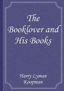 The Booklover and His Books