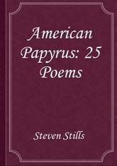 American Papyrus: 25 Poems 표지 이미지