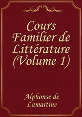Cours Familier de Littérature (Volume 1) 표지 이미지