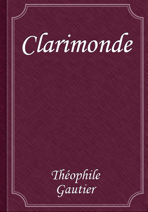 Clarimonde 표지 이미지