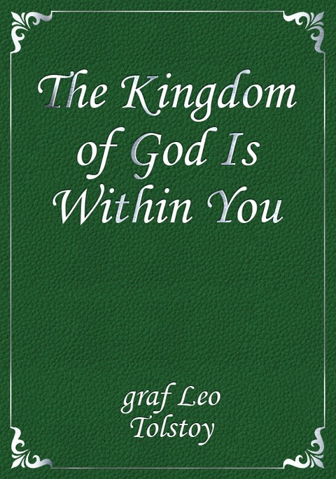 The Kingdom of God Is Within You 표지 이미지