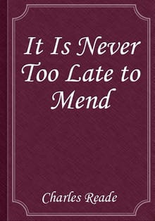 It Is Never Too Late to Mend
