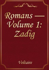 Romans — Volume 1: Zadig 표지 이미지