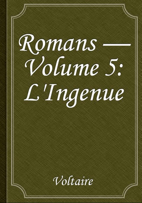 Romans — Volume 5: L'Ingenue 표지 이미지