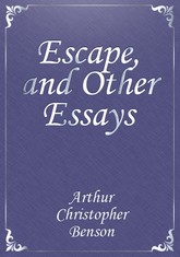 Escape, and Other Essays 표지 이미지